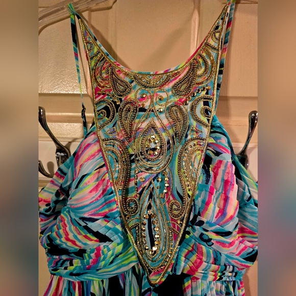 Lilly Pulitzer Lanette Maxi Dancing Lady - Picture 2 of 3